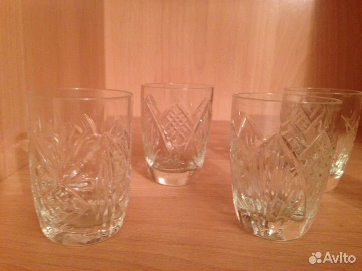 Рюмки Стопки Хрусталь СССР Винтаж