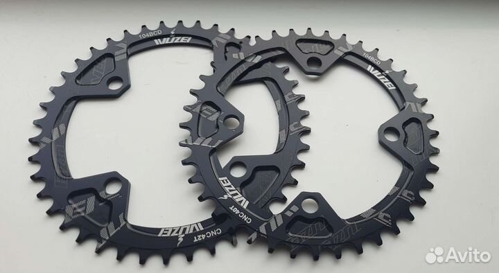 Звезды NW bcd 94+96, 104 от 30Т до 52Т, бонки