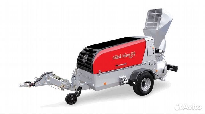 Пневмонагнетатель Mörtel Meister 6000 со скипом