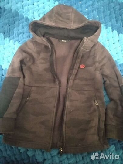 Куртки, ветровки, Жилетки, джем.мешком на мал.7лет