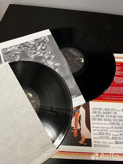 Виниловые пластинки из Европы. RCA. Hair