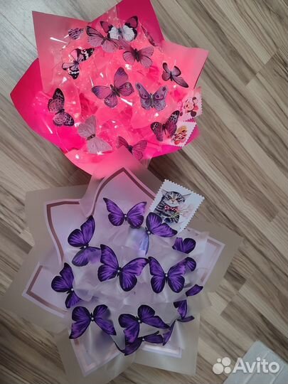 Букеты из бабочек в наличии