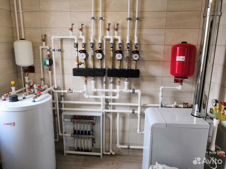 Монтаж систем отопления, водоснабжения в Воронеже