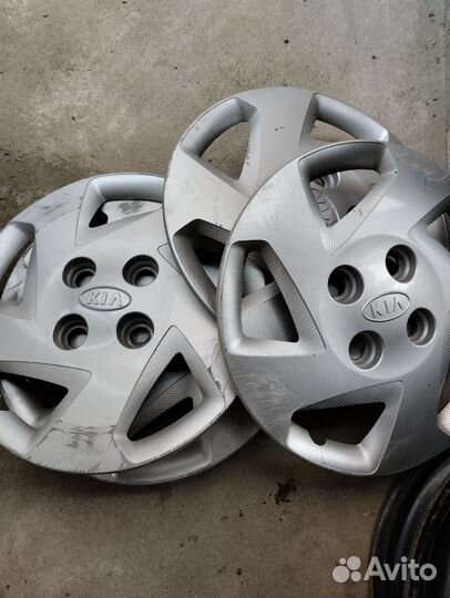 Заводские штампованные диски на Киа пикант r13