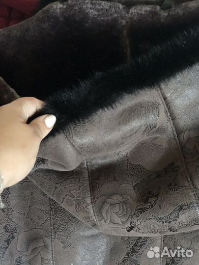 Дубленка натуральная женская 52 54