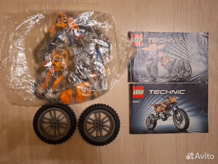 Lego Technic 42007 Кроссовый мотоцикл