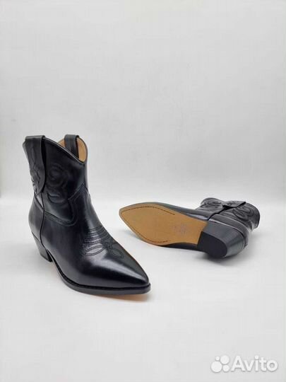 Сапоги женские Isabel Marant low казаки 36-41 blac