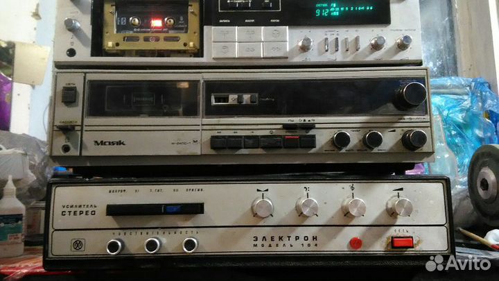 Дека Маяк, усилитель Электрон