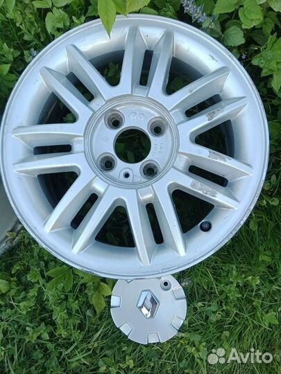 Литой диск r15 4x100 бу renault logan оригинал