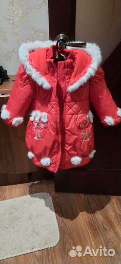 Зимнее пальто для девочки