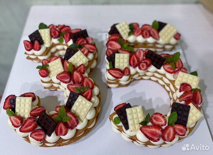 Торт цифра на заказ