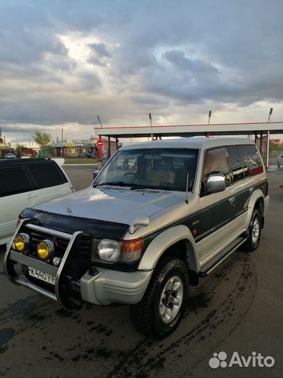 Кенгурятник на mitsubishi pajero2