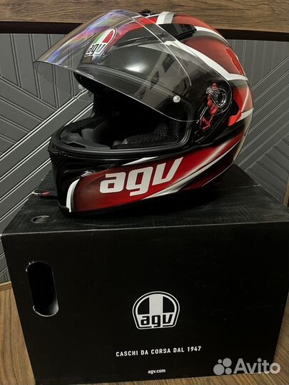 Шлем AGV K-5 S multi Tempest Black/Red