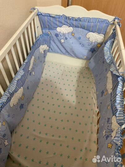 Бортики в кроватку