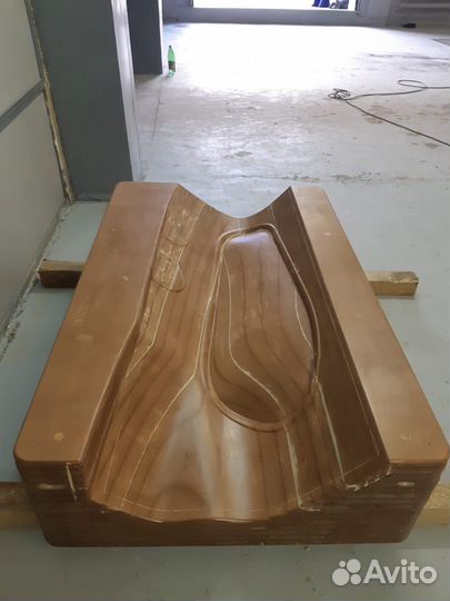 Фрезеровка на чпу модельной оснастки из мдф egger