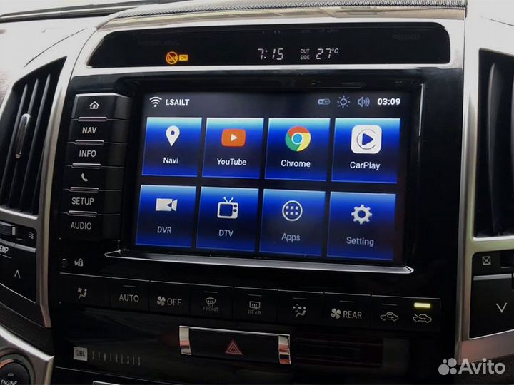 Блок навигации Toyota Land Cruiser 200 2012+