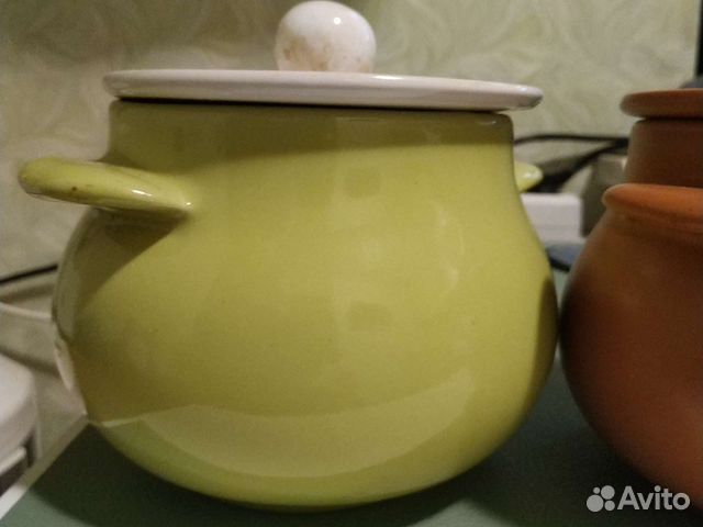 Горшок для запекания бу 2 шт, цена за 2 штуки