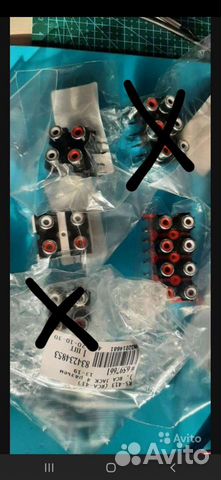 Разъем RS (RCA) под тюльпаны для усилителей