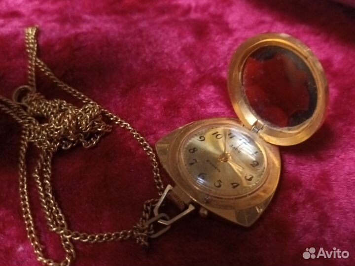 Часы СССР кулон