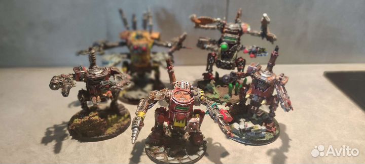 Warhammer 40000 Ork KilKan DefDred дредноут орков