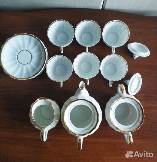 Чайный сервиз вербилки СССР