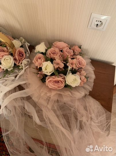 Свадебные кольца на машину