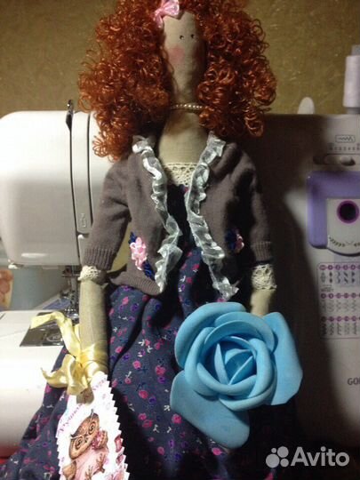 Интерьерные куклы ручной работы