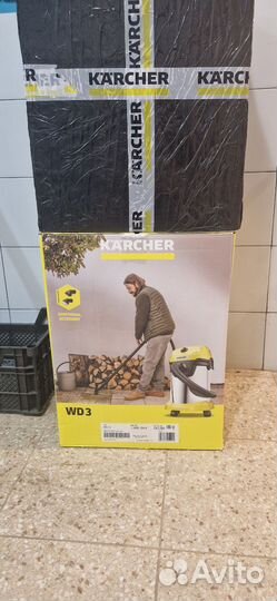 Новый Пылесос Karcher WD 3 Premium