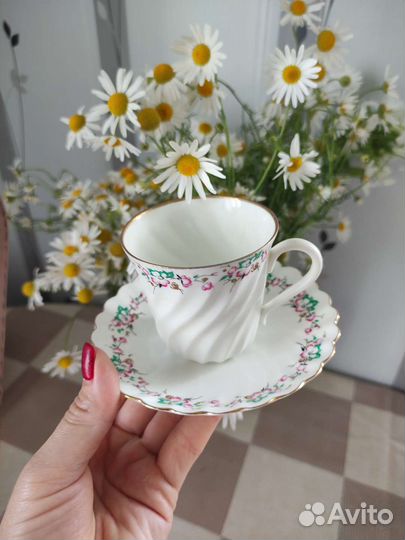 Чашка с блюдцем кофейная лфз