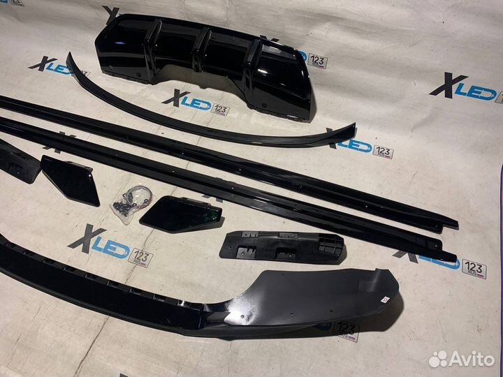 Обвес BMW X6 F16 M Performance черный глянец