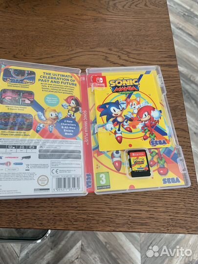 Sonic mania plus на nintendo switch
