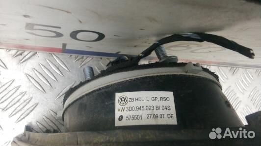 Фонарь левый крышки багажника volkswagen phaeton 1