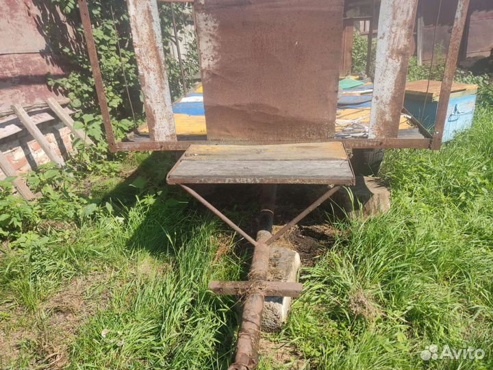 Прицеп для мотоблока самодельный Сеновозка