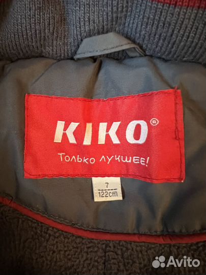 Куртка для мальчика зима 122