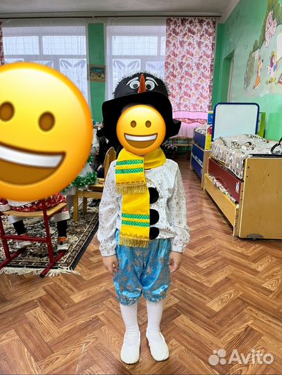 Костюм снеговика