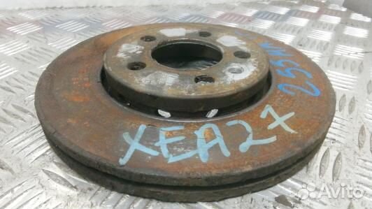 Диск тормозной передний skoda fabia 2 (XEA27K601)