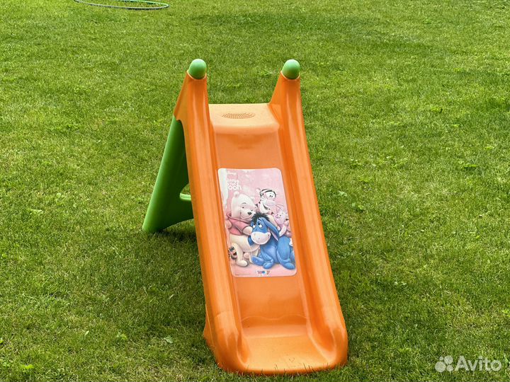 Детская горка пластиковая бу