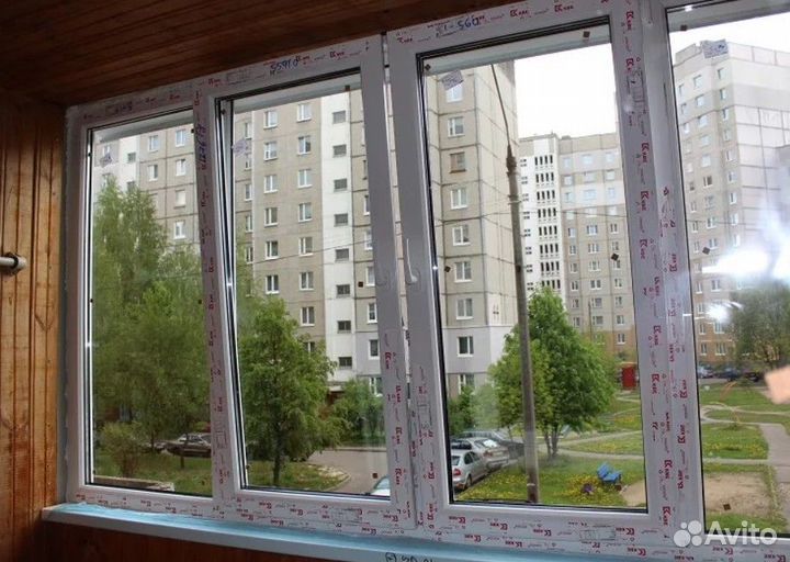 Остекление террасы коттеджа