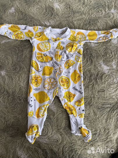 Детские вещи пакетом с рождения и до 6 месяцев