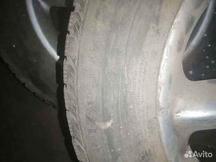 Комплект дисков с резиной р17