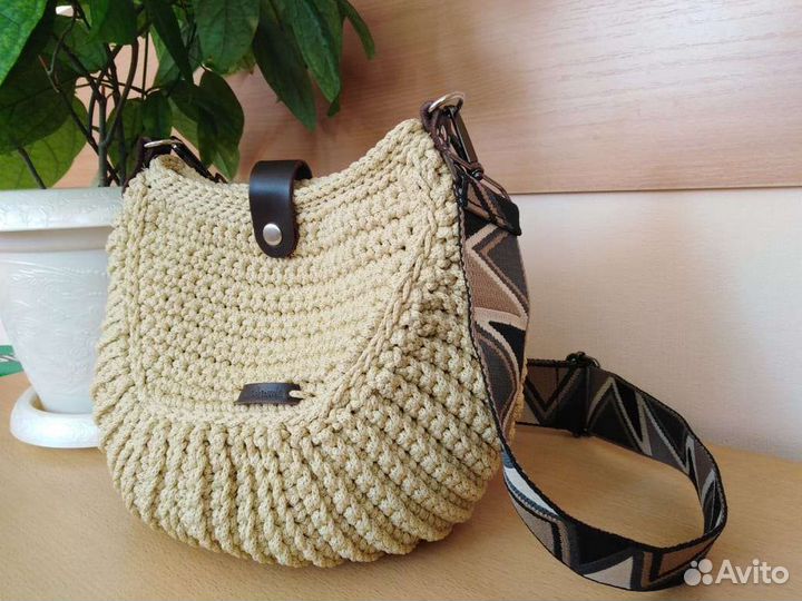 Вязаные сумки ручной работы