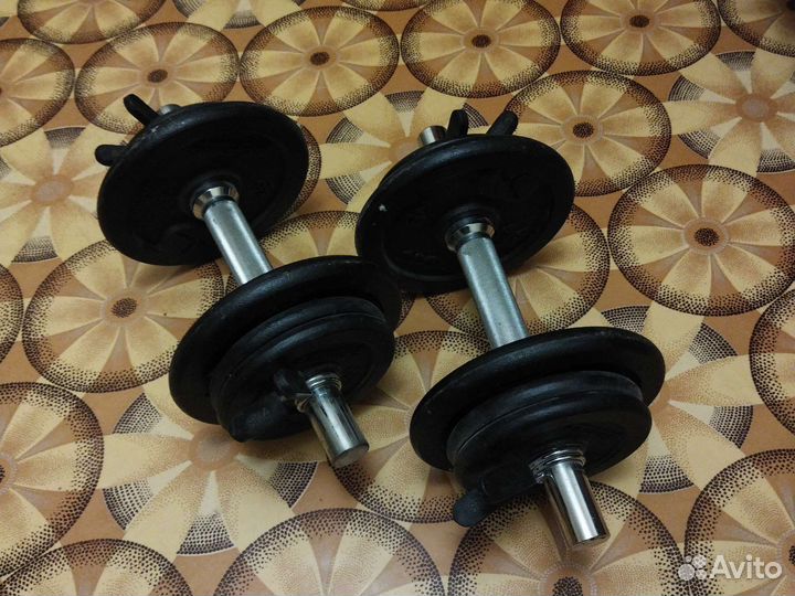 Гантели разборные 2 шт по 10кг