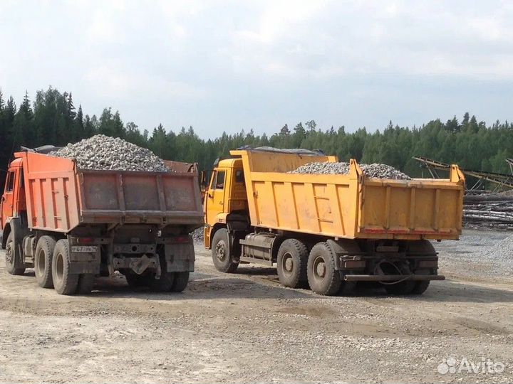 Щебень гранитный