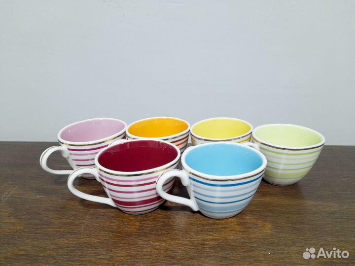 Набор кофейных чашек (6 шт)