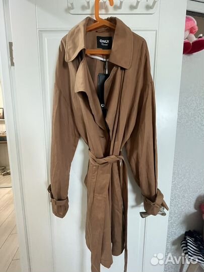 Плащ тренч женский 46 48 новый