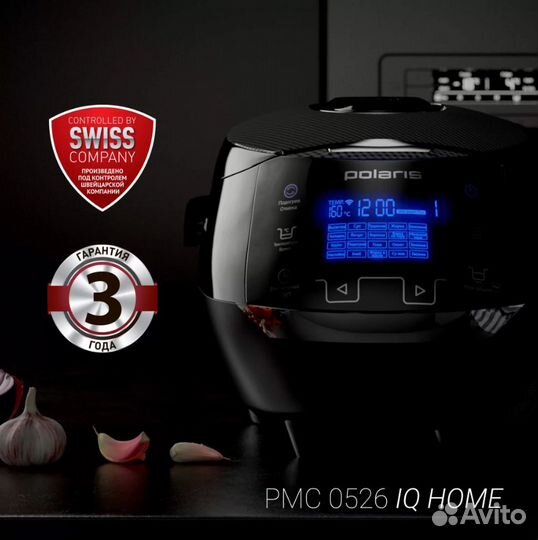 Мультиварка Polaris PMC 0526 IQ Home, черный