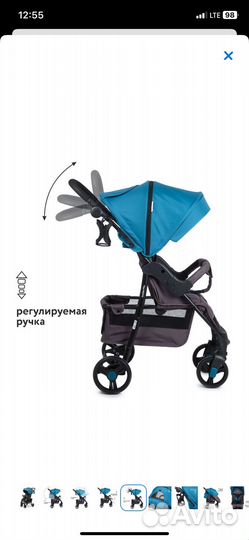 Прогулочная коляска babyton comfort plus