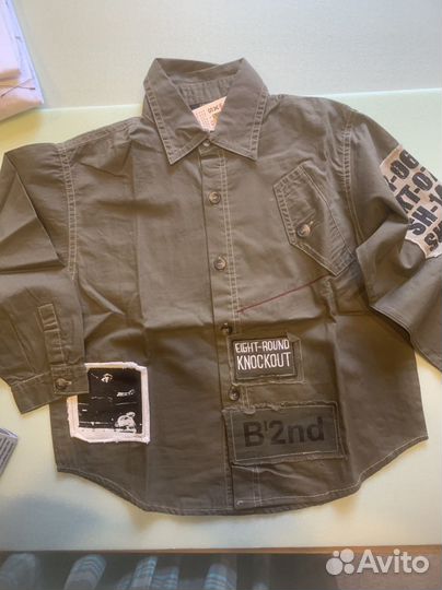 Рубашка для мальчика 104,110