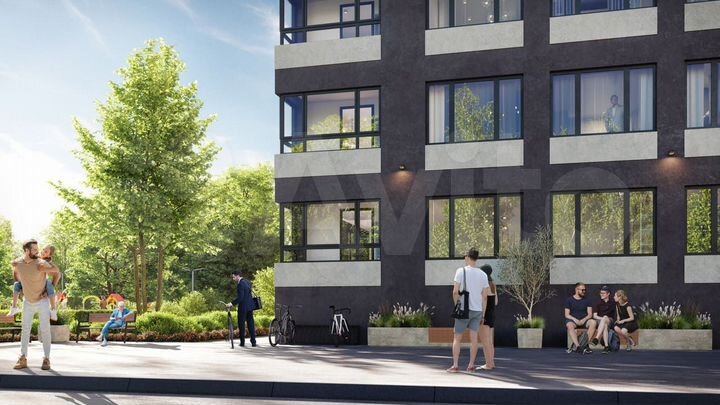 2-к. квартира, 64,6 м², 7/25 эт.