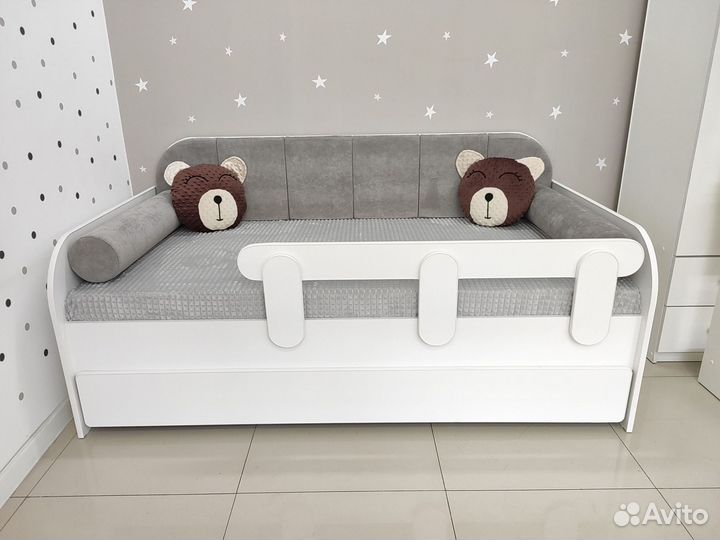 Детская кровать 160х80 с ящиками